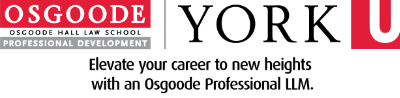 Osgoode Professional Development Logo