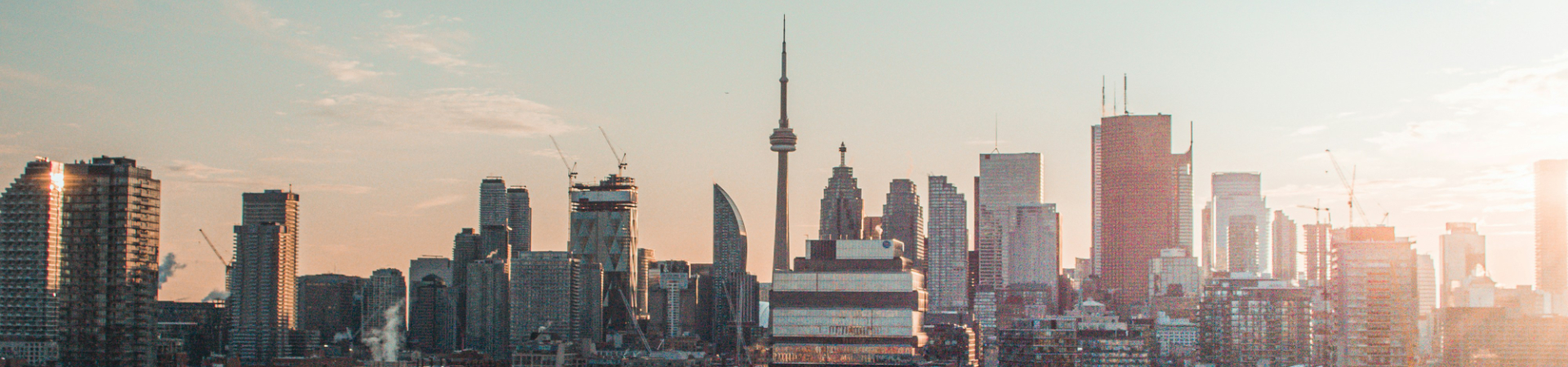 Toronto City Skyline at dawn